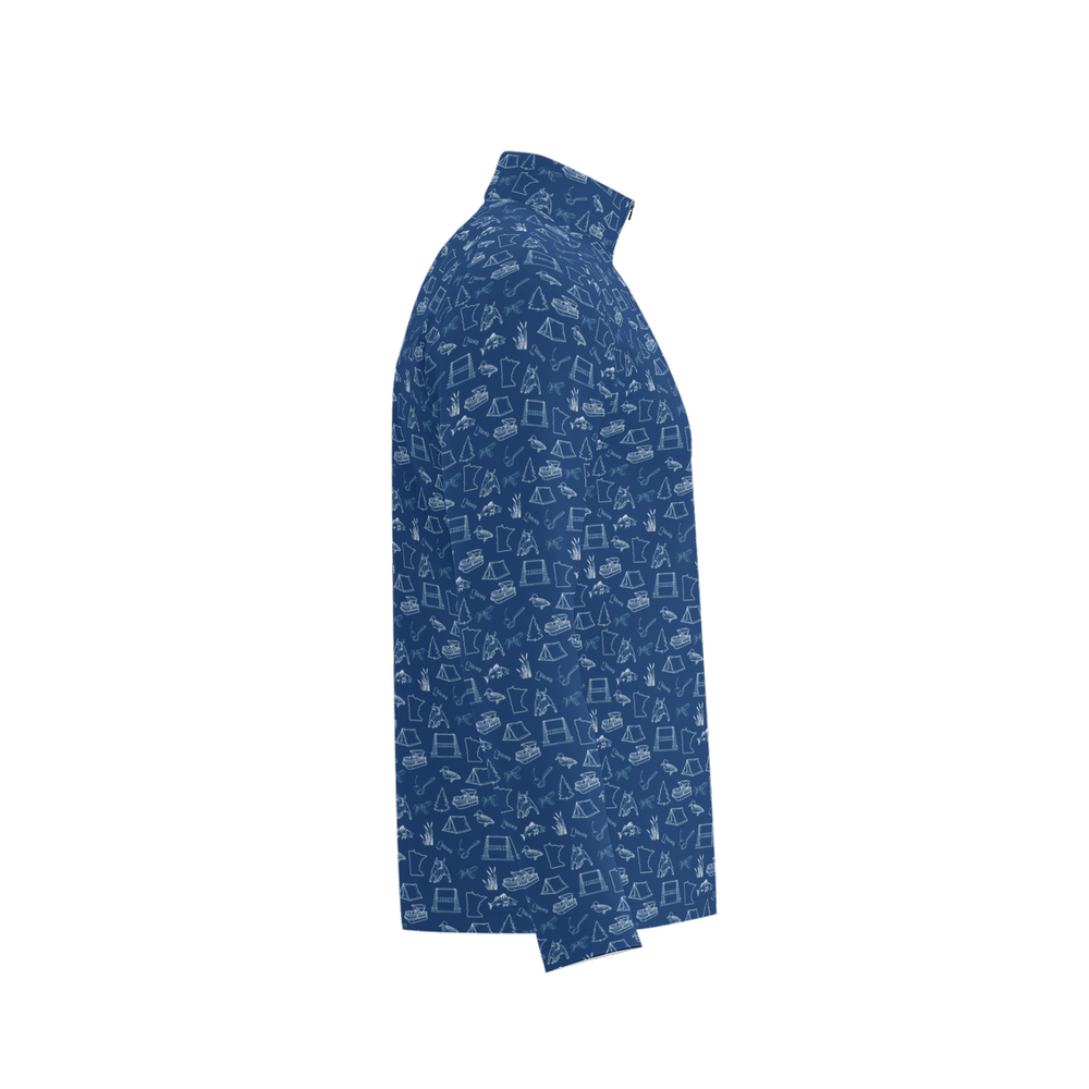 Minnesota Blue 1/4 Zip