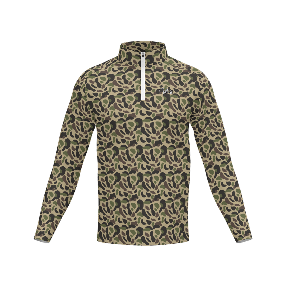 Camo 1/4 Zip