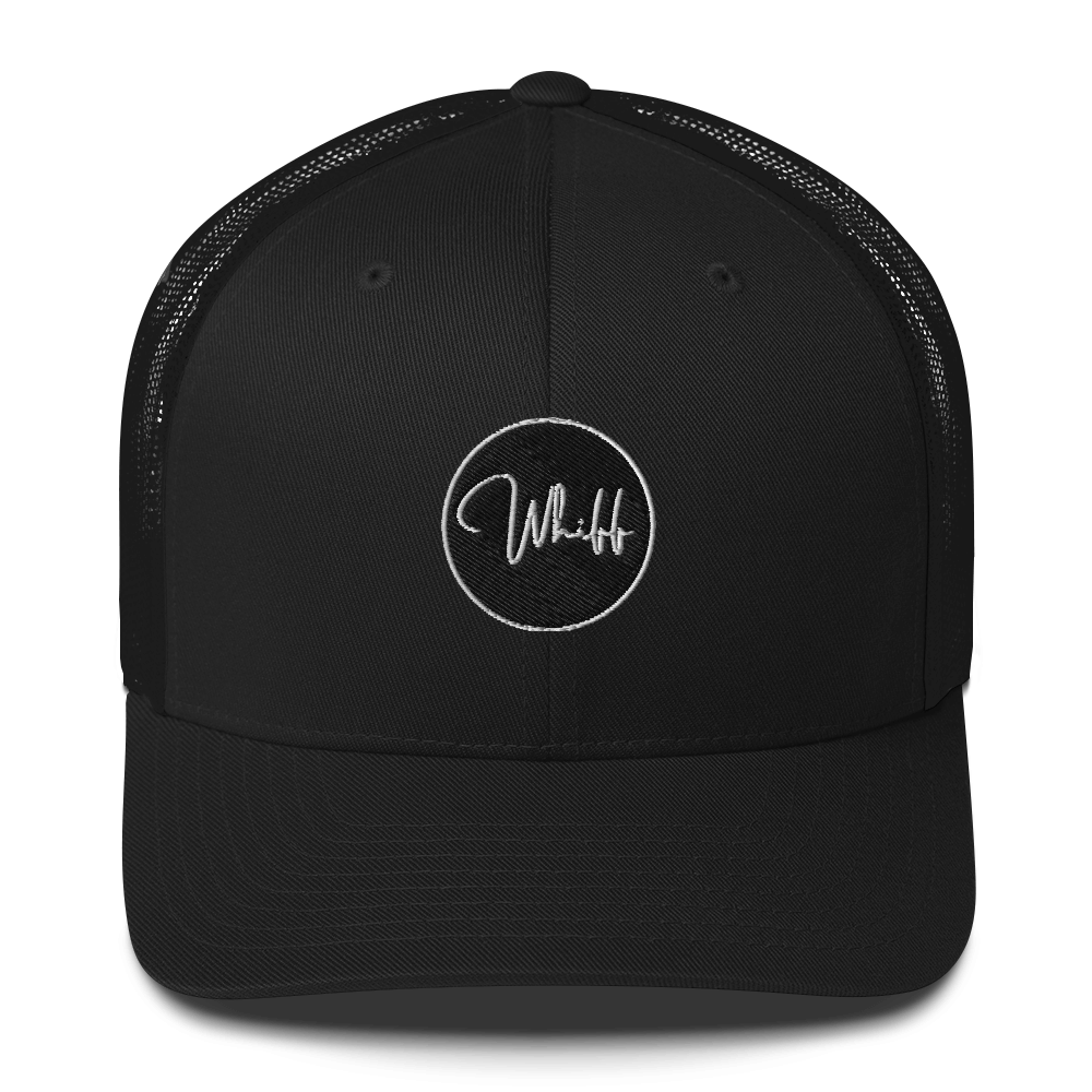 Whiff Round Logo Trucker Cap