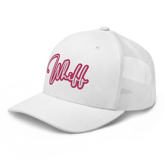 Whiff Golf Logo Hat - Pink