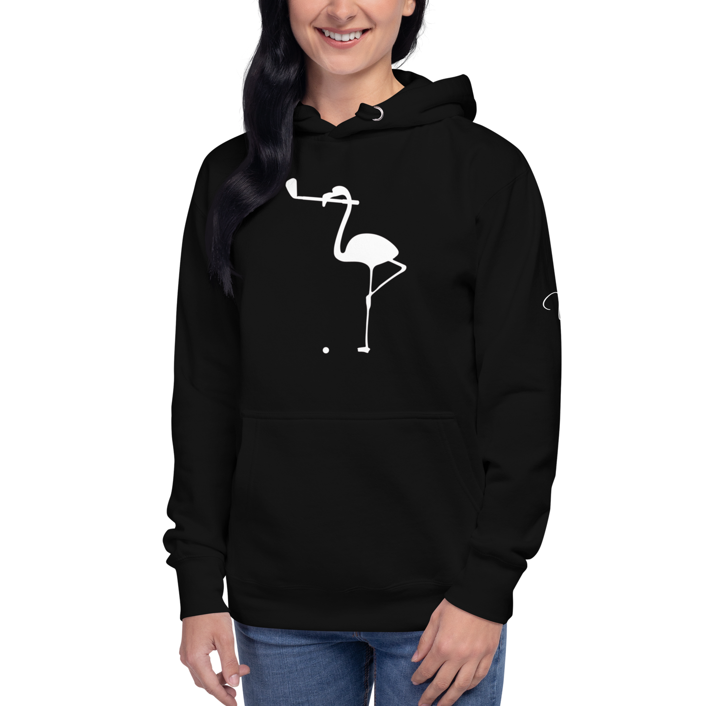 Golf Flamingo Unisex Hoodie