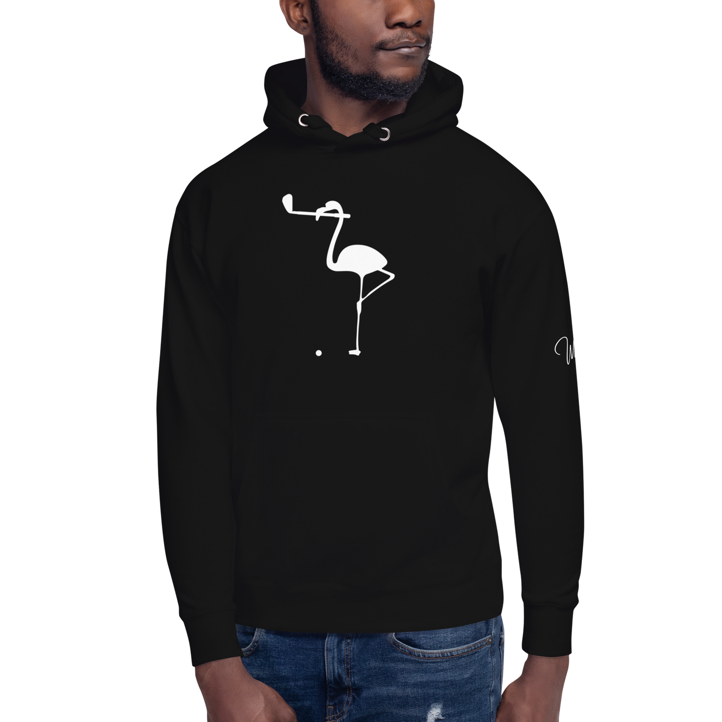 Golf Flamingo Unisex Hoodie