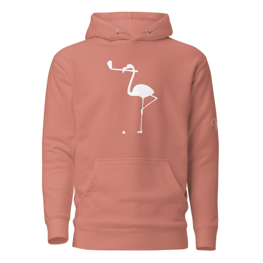 Golf Flamingo Unisex Hoodie