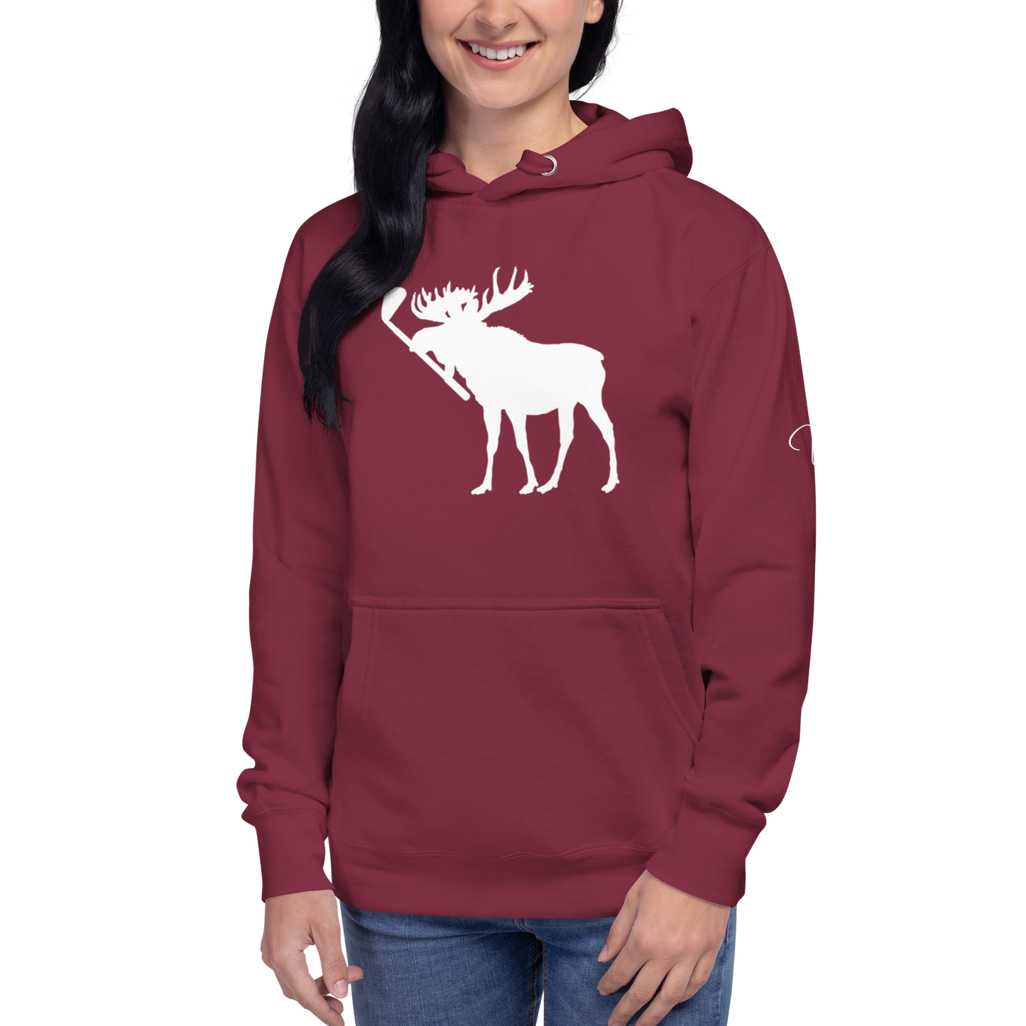 Golf Moose Unisex Hoodie