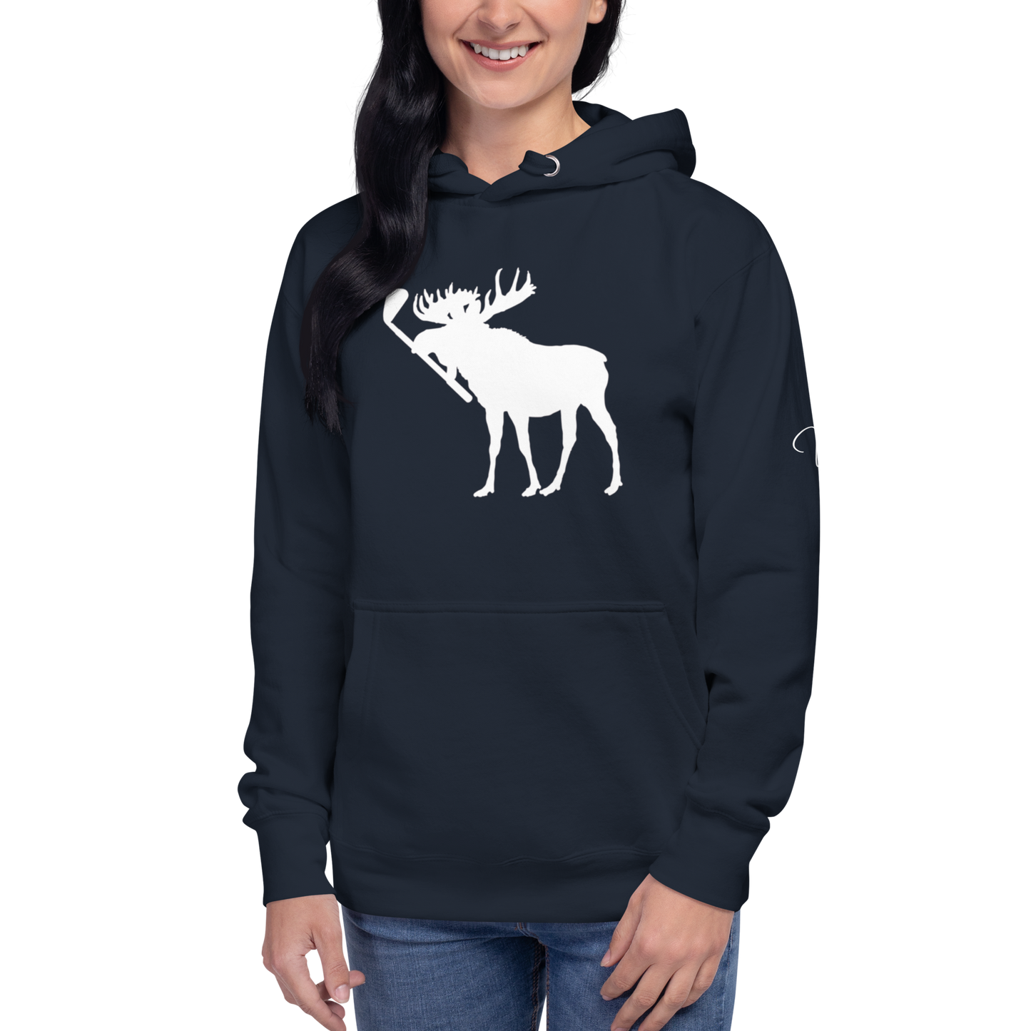 Golf Moose Unisex Hoodie