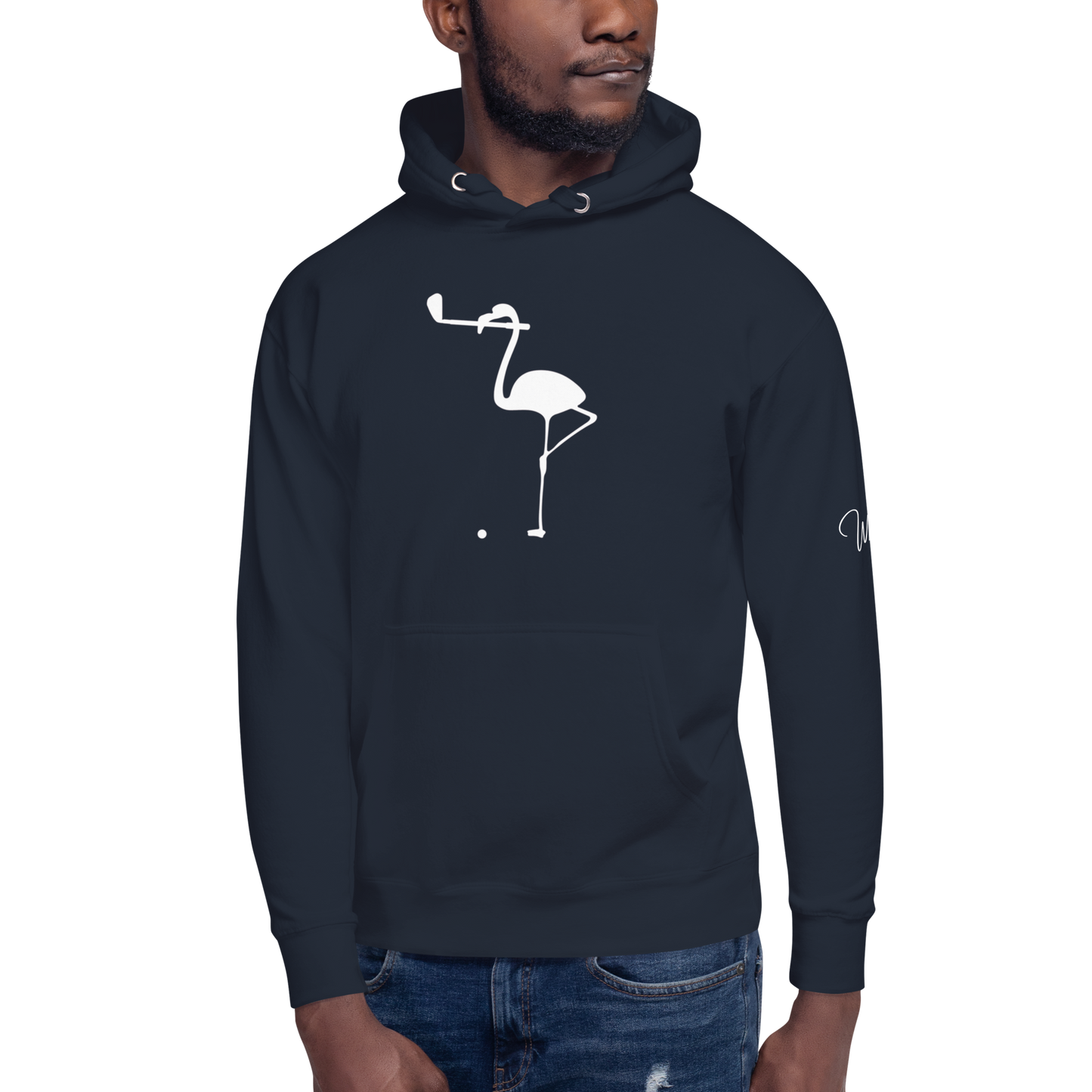 Golf Flamingo Unisex Hoodie