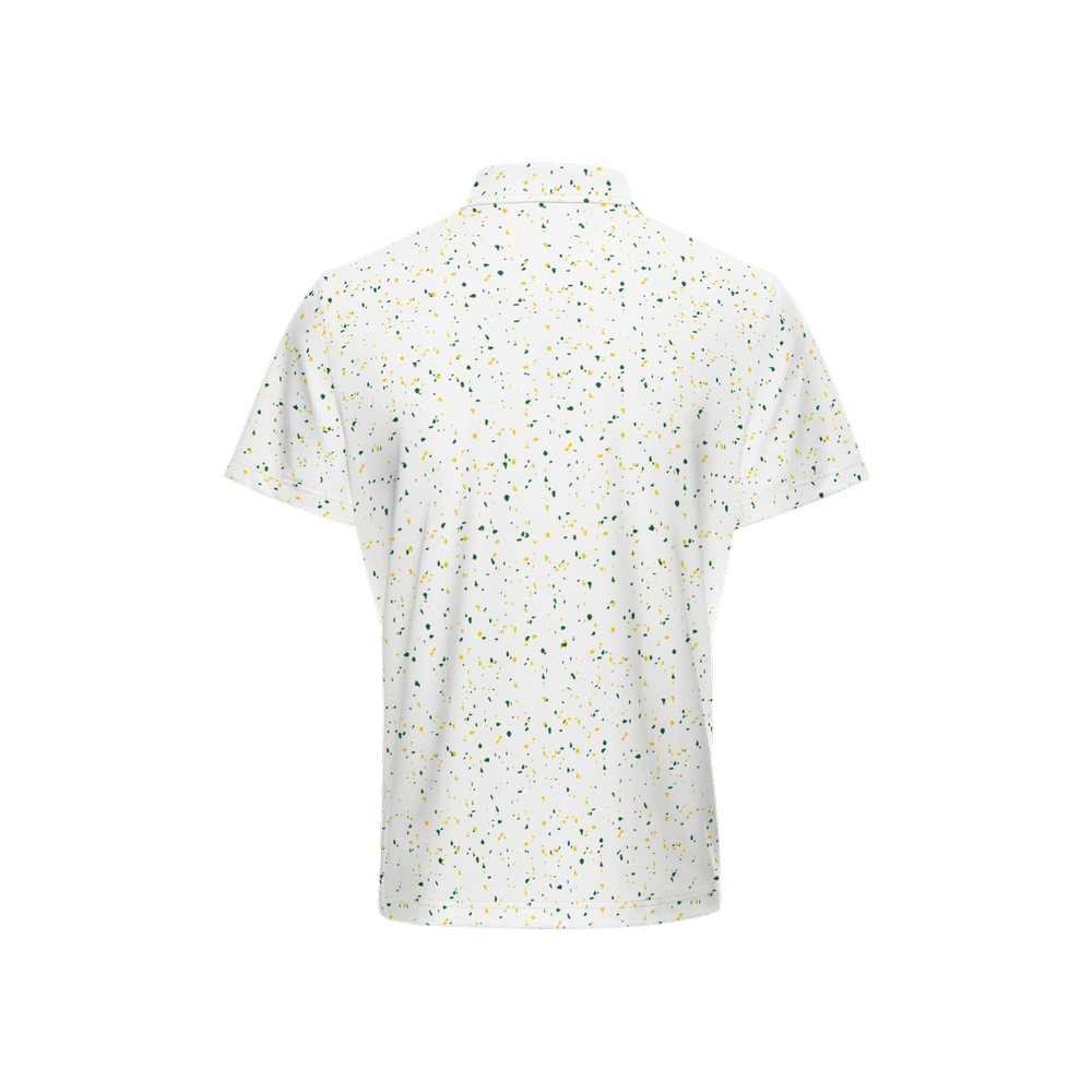 Splatter Polo - White