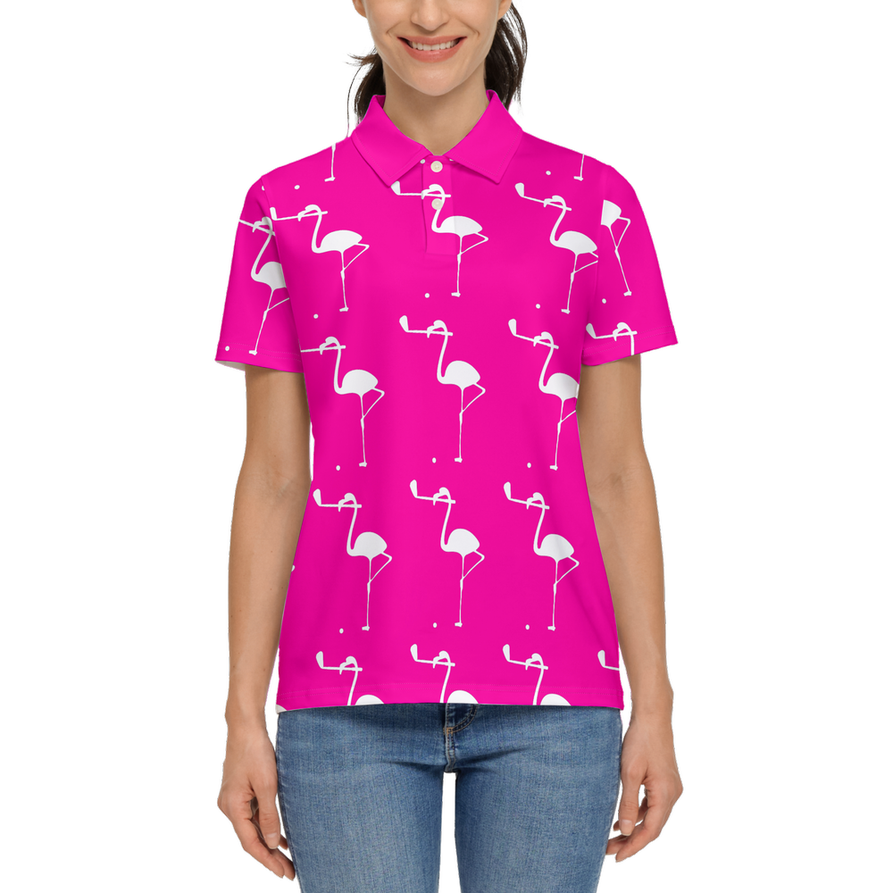 Golf Flamingo - Women's Polo