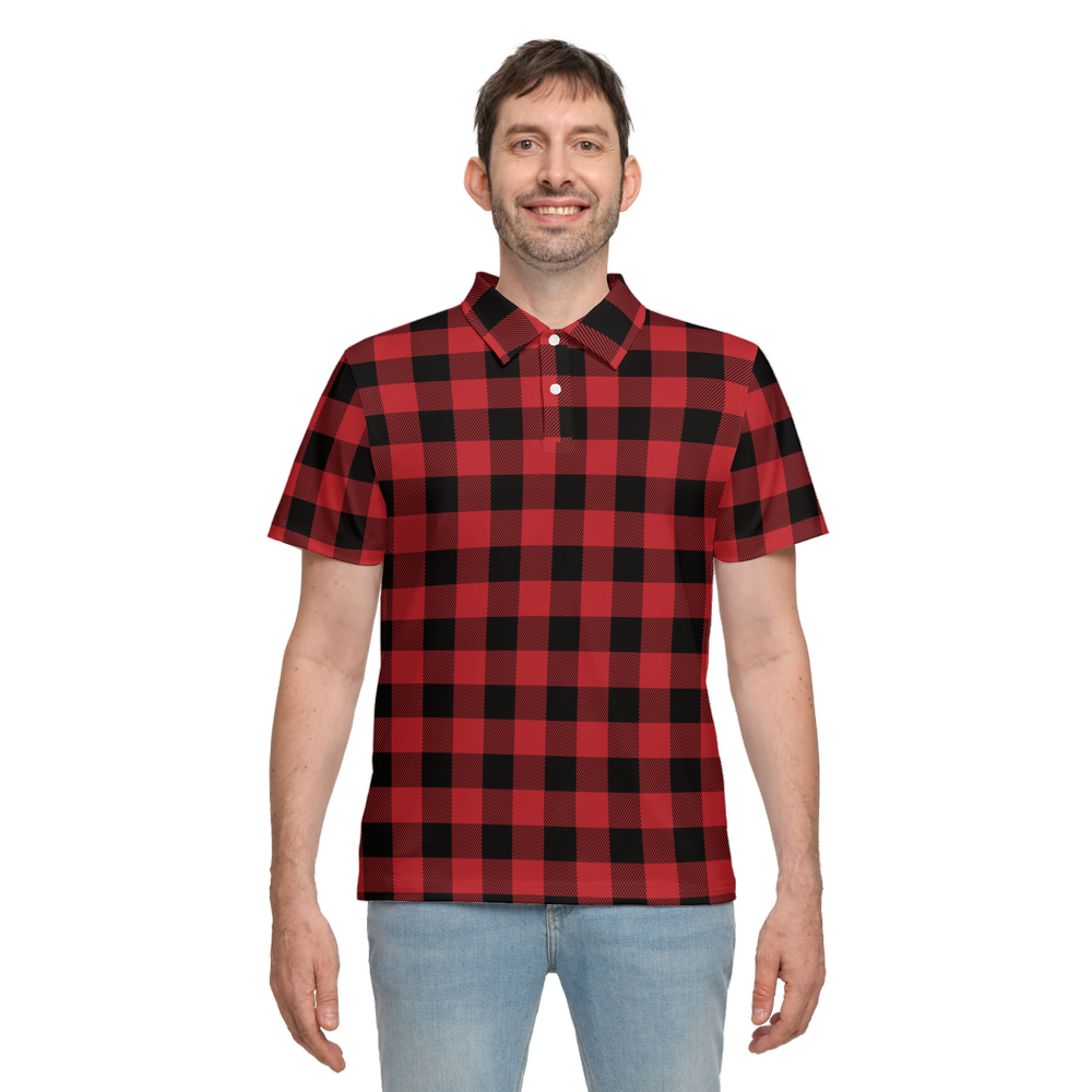 Plaid Polo