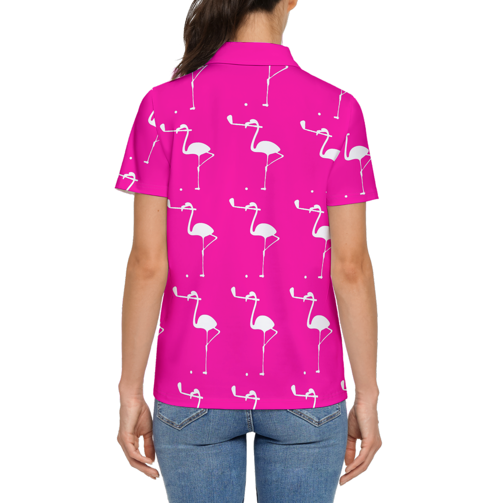 Golf Flamingo - Women's Polo